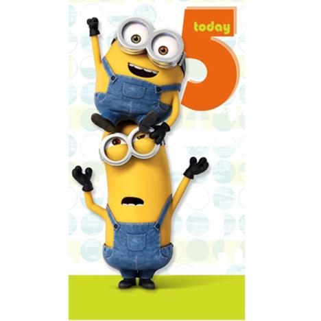 5 Today Minions Birthday Card £2.45